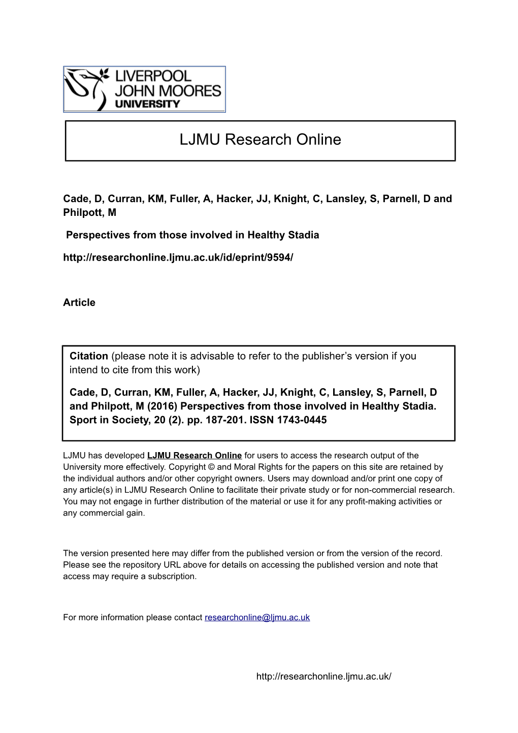 LJMU Research Online