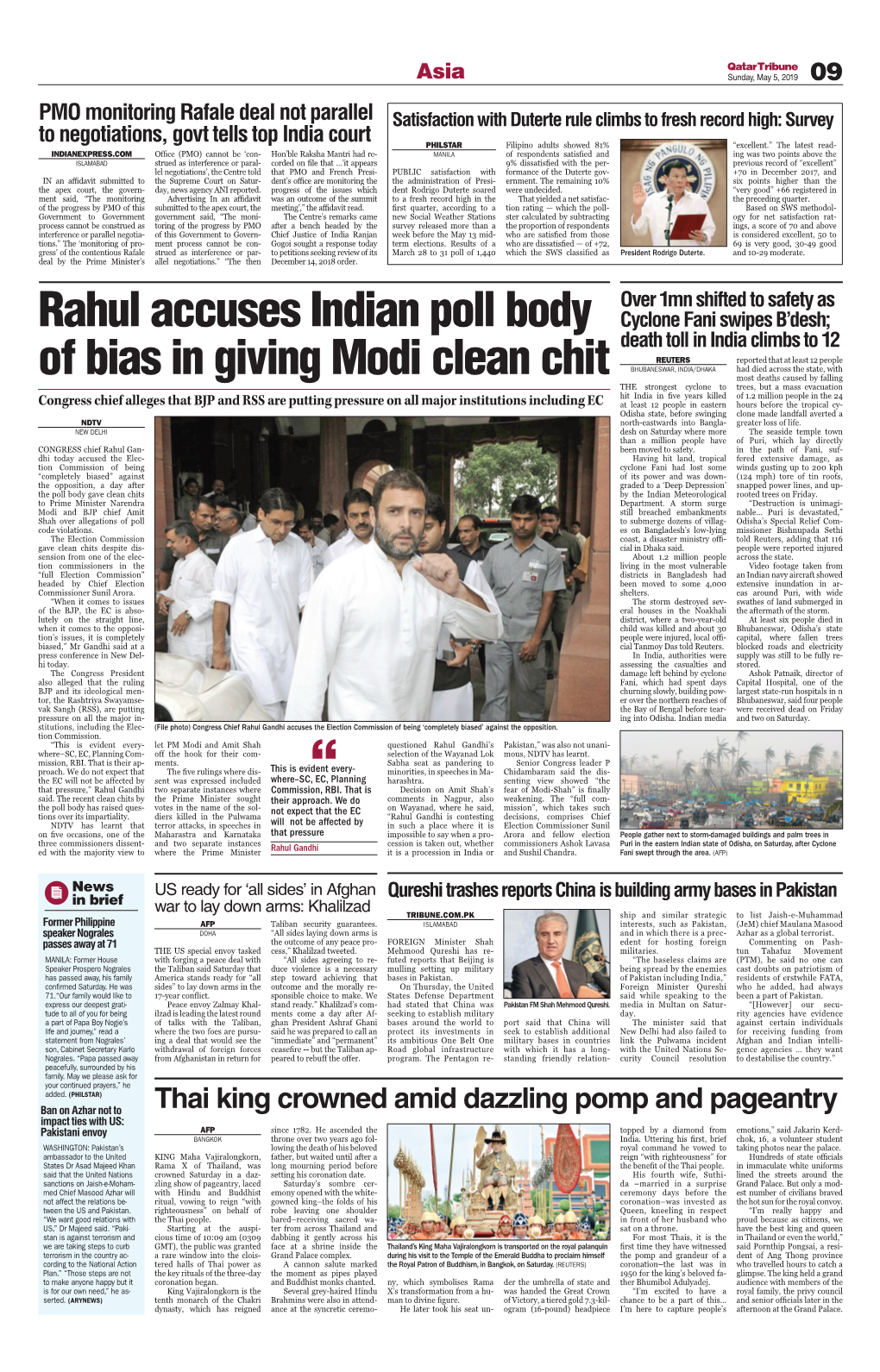 Rahul Accuses Indian Poll Body of Bias in Giving Modi Clean Chit