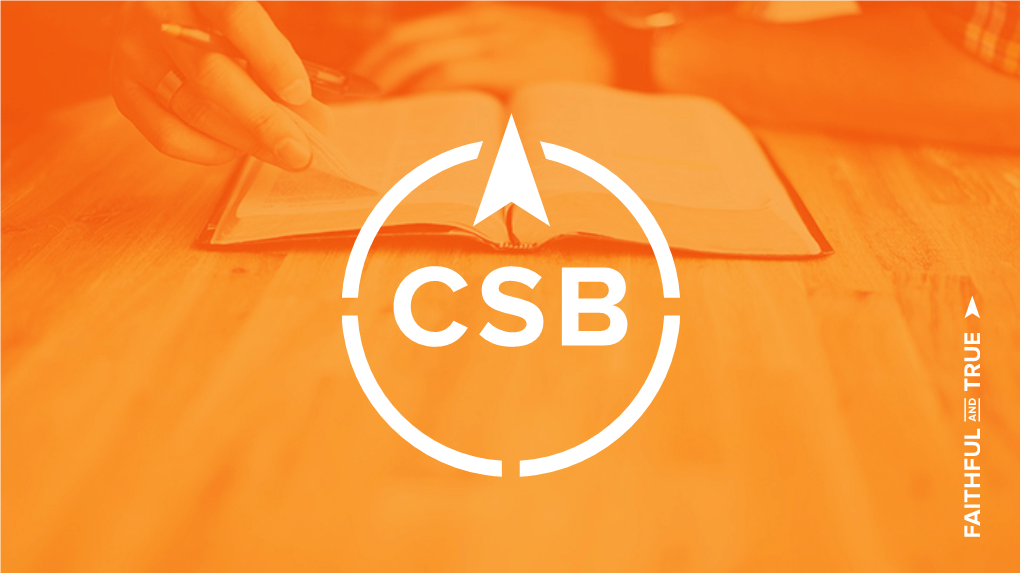 A-Pastors-Guide-To-Choosing-The-CSB.Pdf