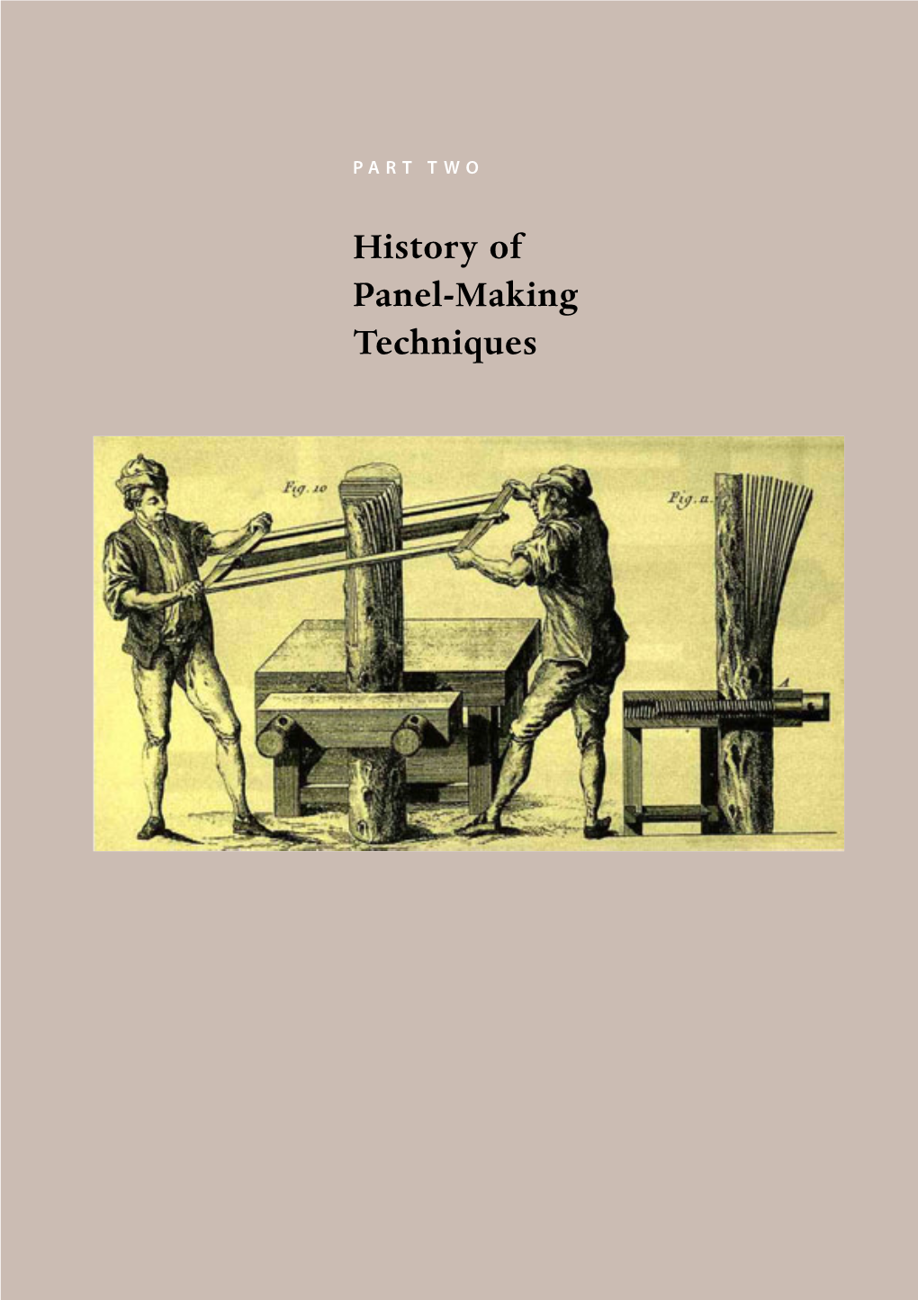 Historical Overview of Panel-Making Techniques in Central Italy