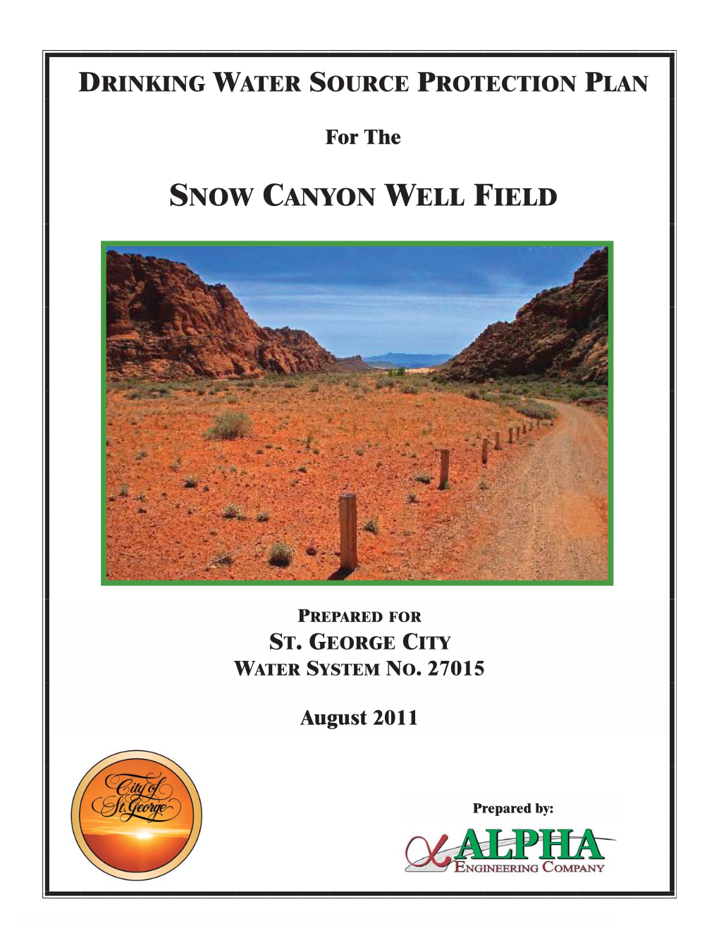 Snow Canyon Well Field