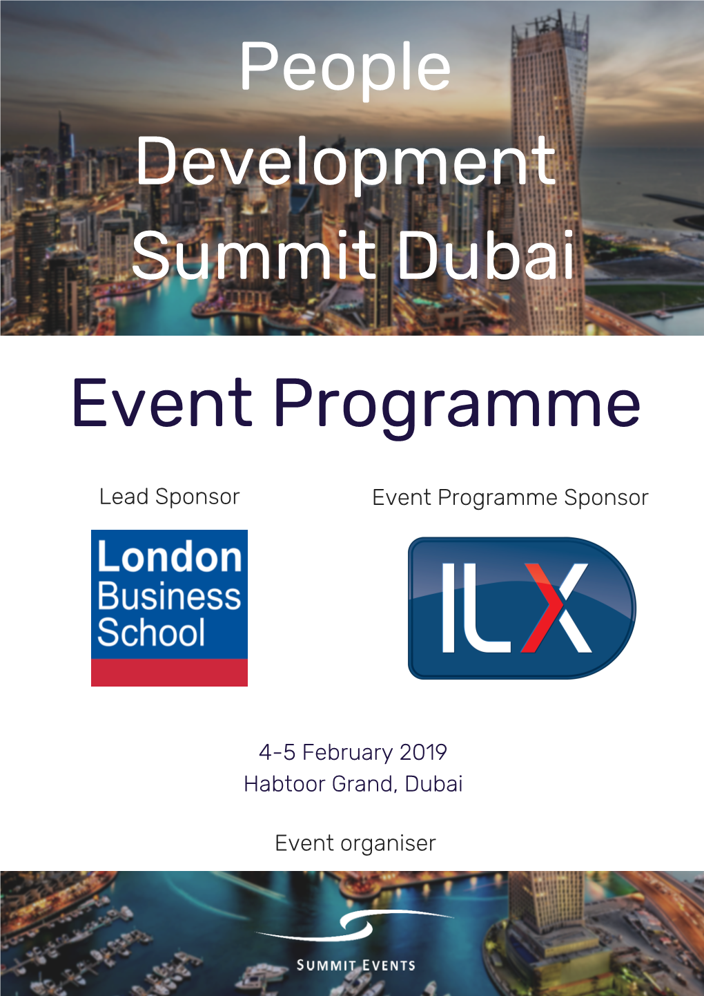 People Development Summit Dubai Event Programme