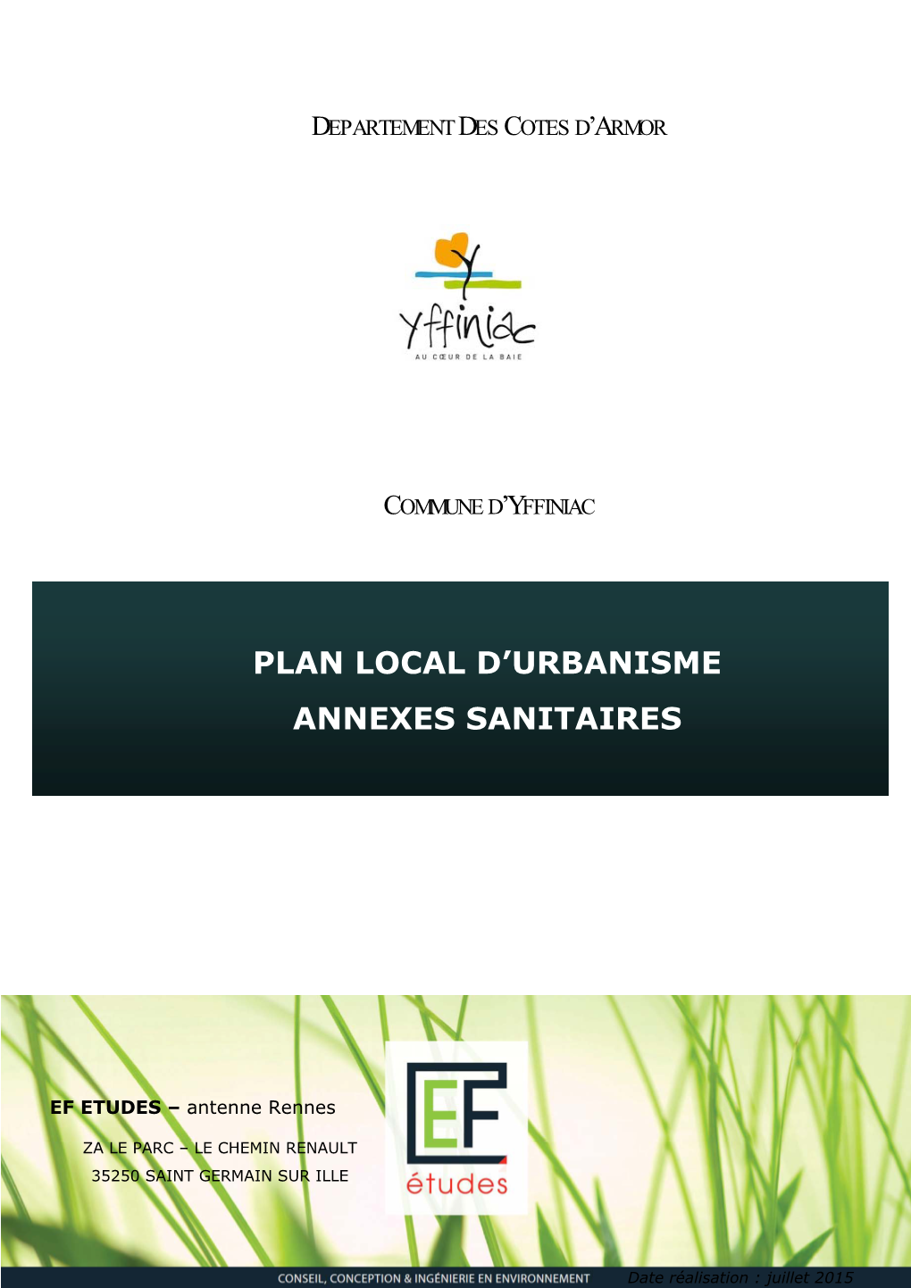 Plan Local D'urbanisme Annexes Sanitaires