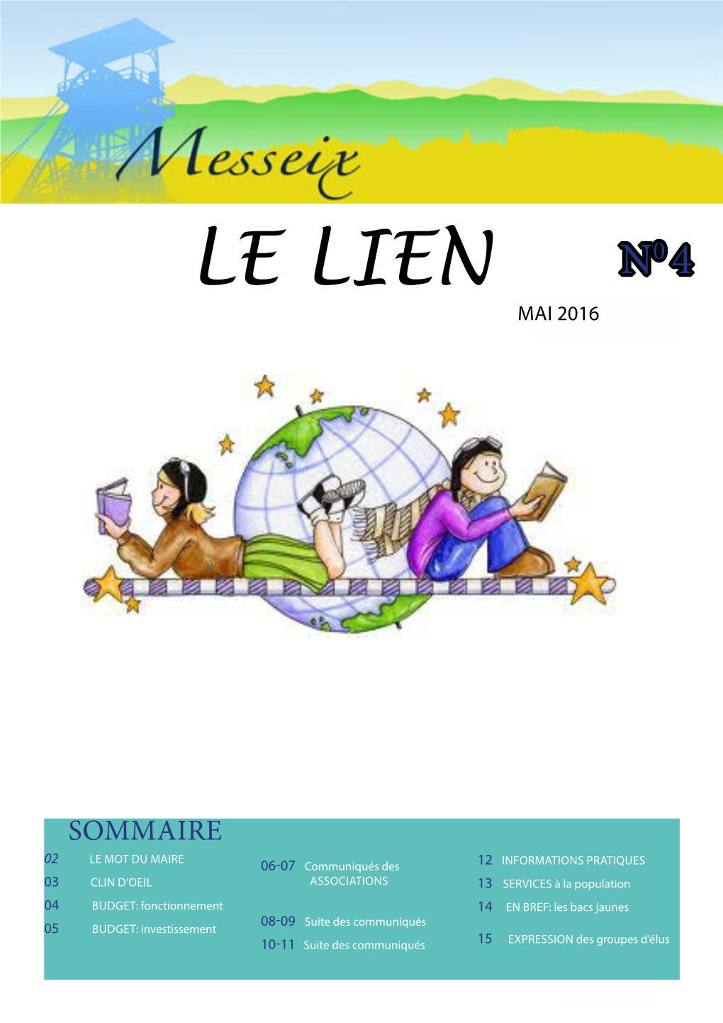 Le Lien N0 4 Mai 2016