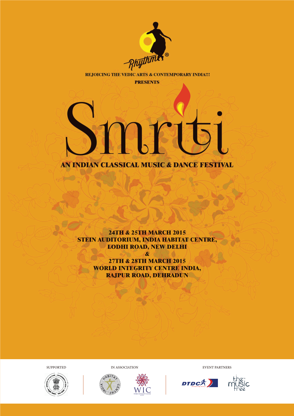 24Th & 25Th March 2015 Stein Auditorium, India Habitat