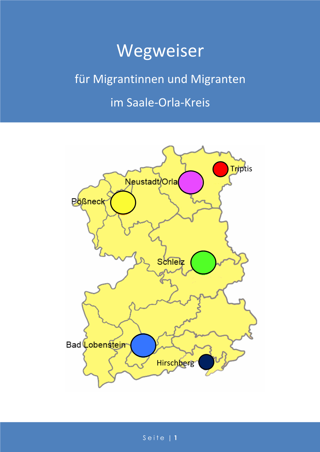 Wegweiser Für Migrantinnen Und Migranten Im Saale-Orla-Kreis