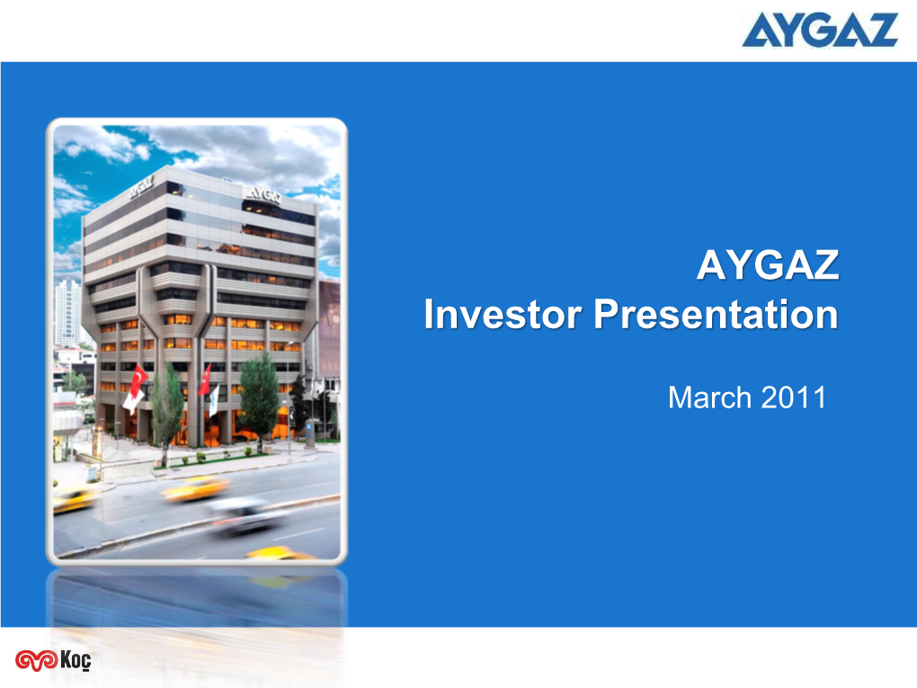 AYGAZ Investor Presentation