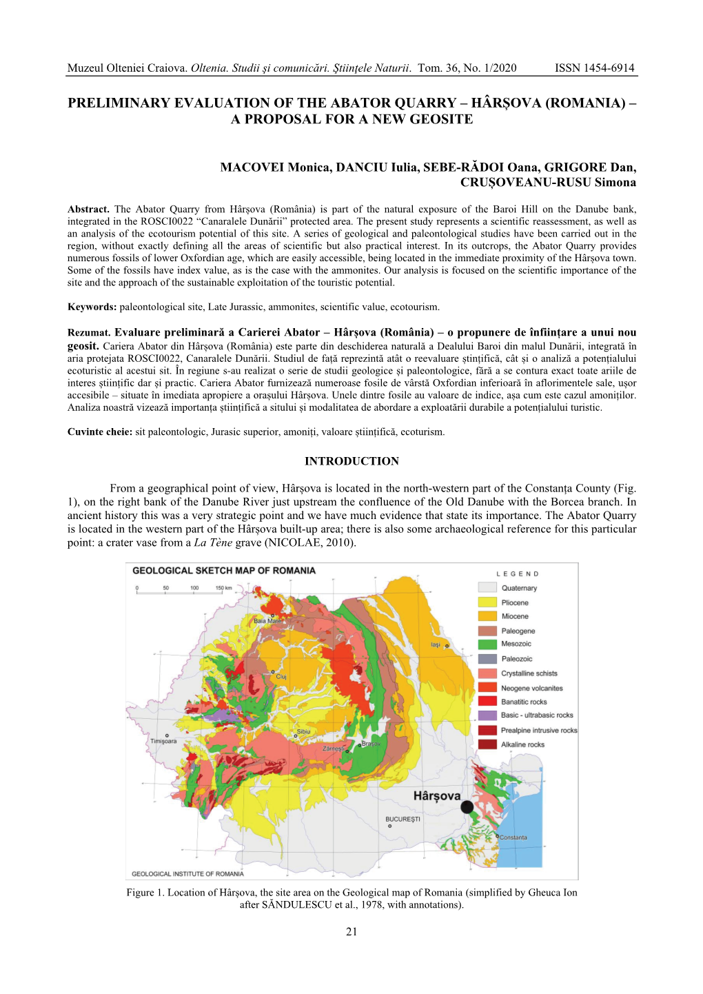 A Proposal for a New Geosite