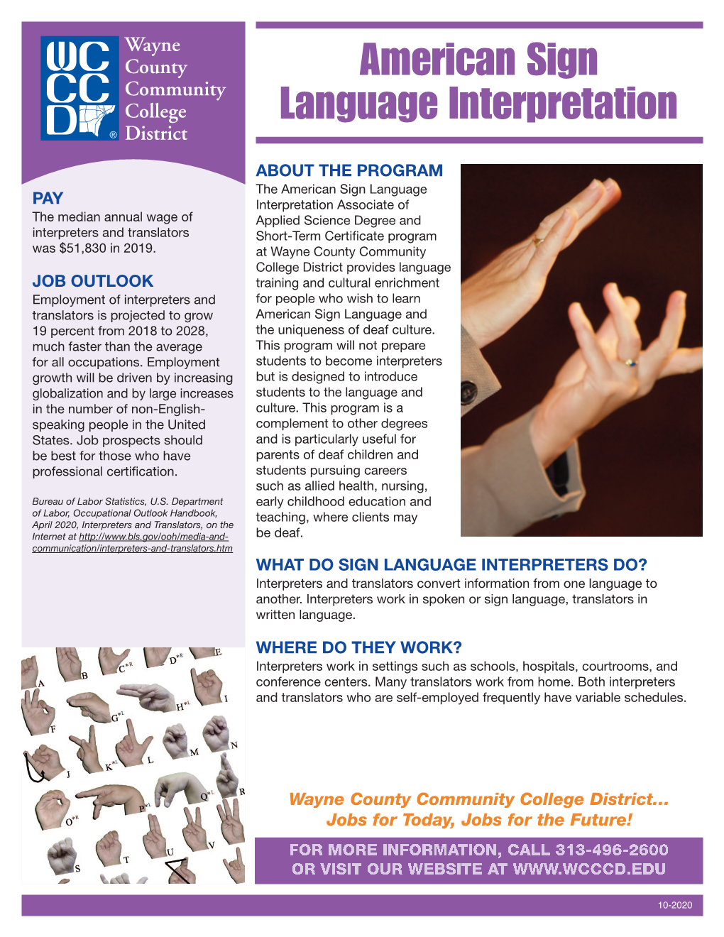 American Sign Language CERT