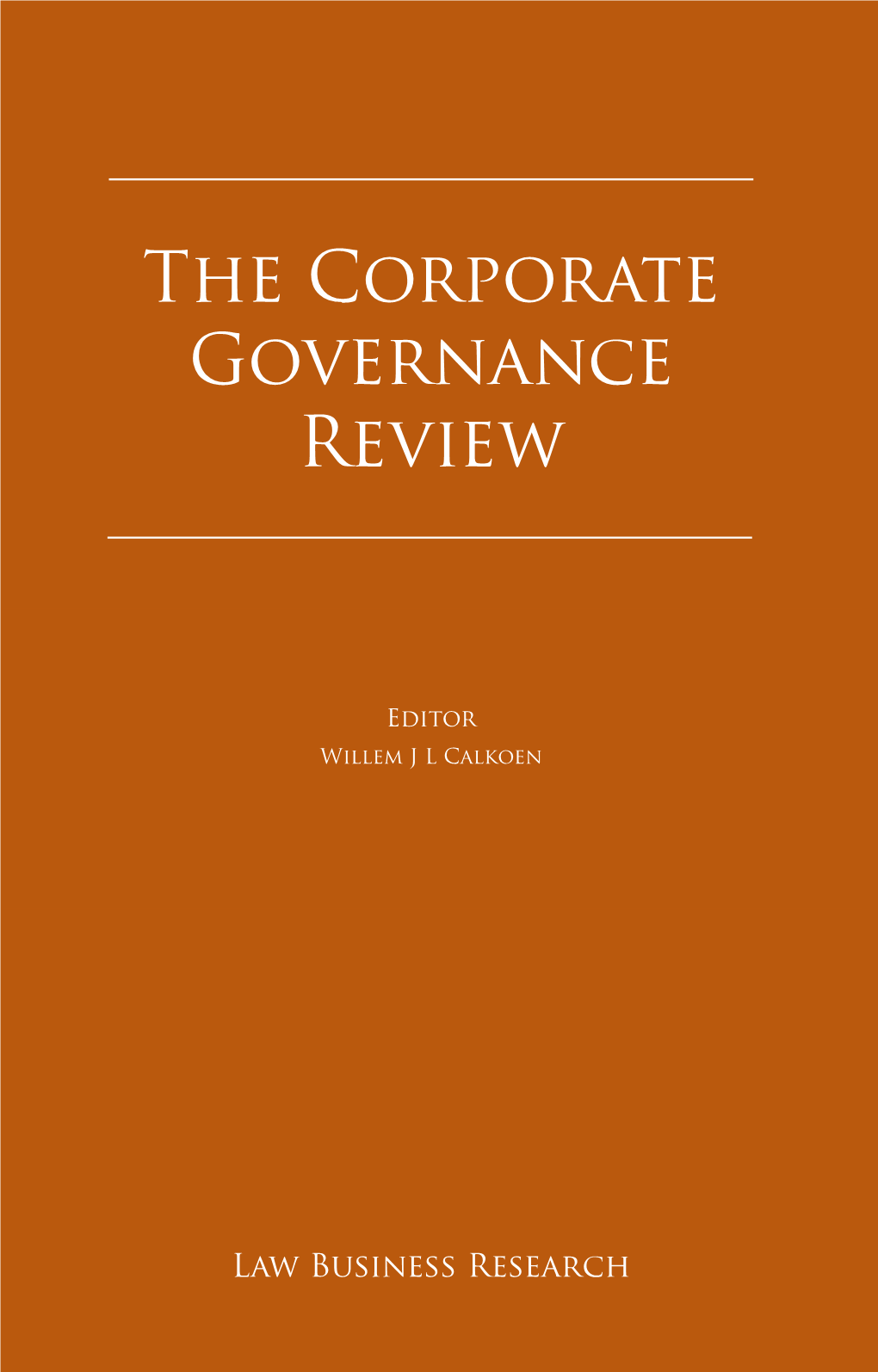The Corporate Governance Review