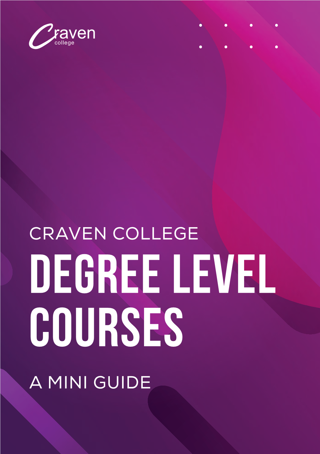 Craven College a Mini Guide