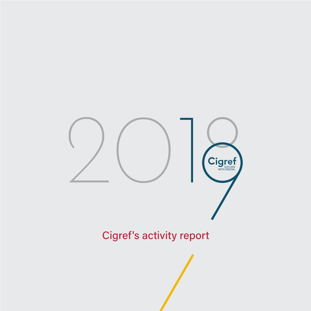 Cigref's Activity Report