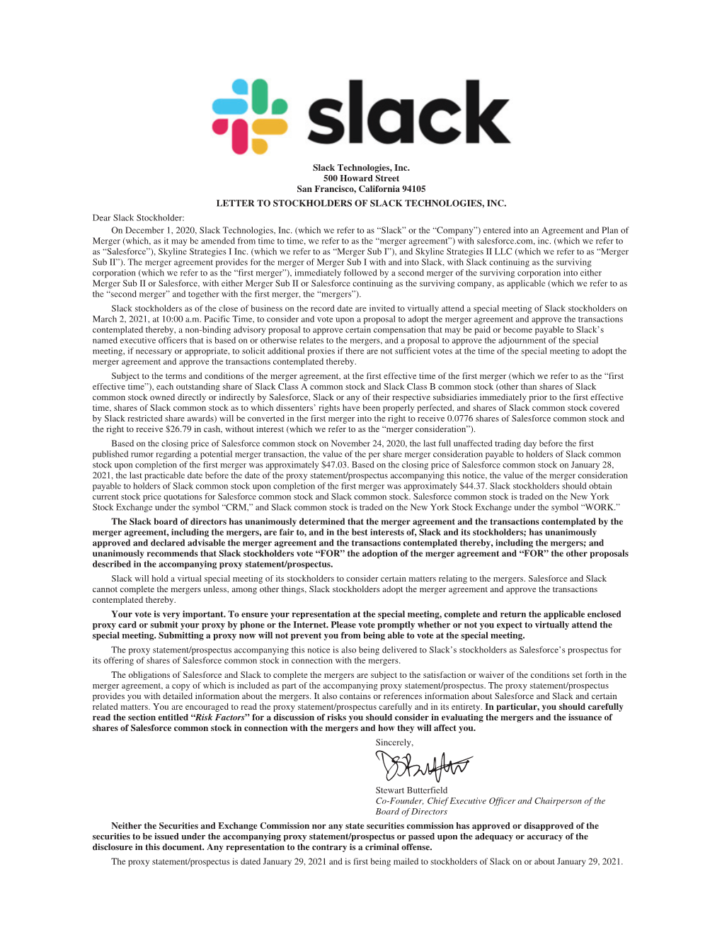 Merger Proxy Statement