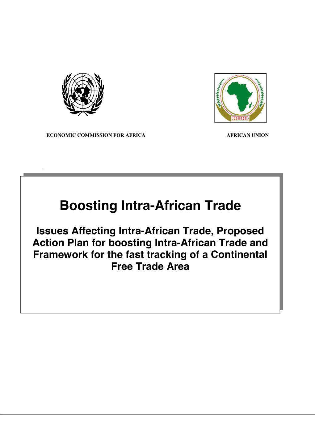 Boosting Intra-African Trade