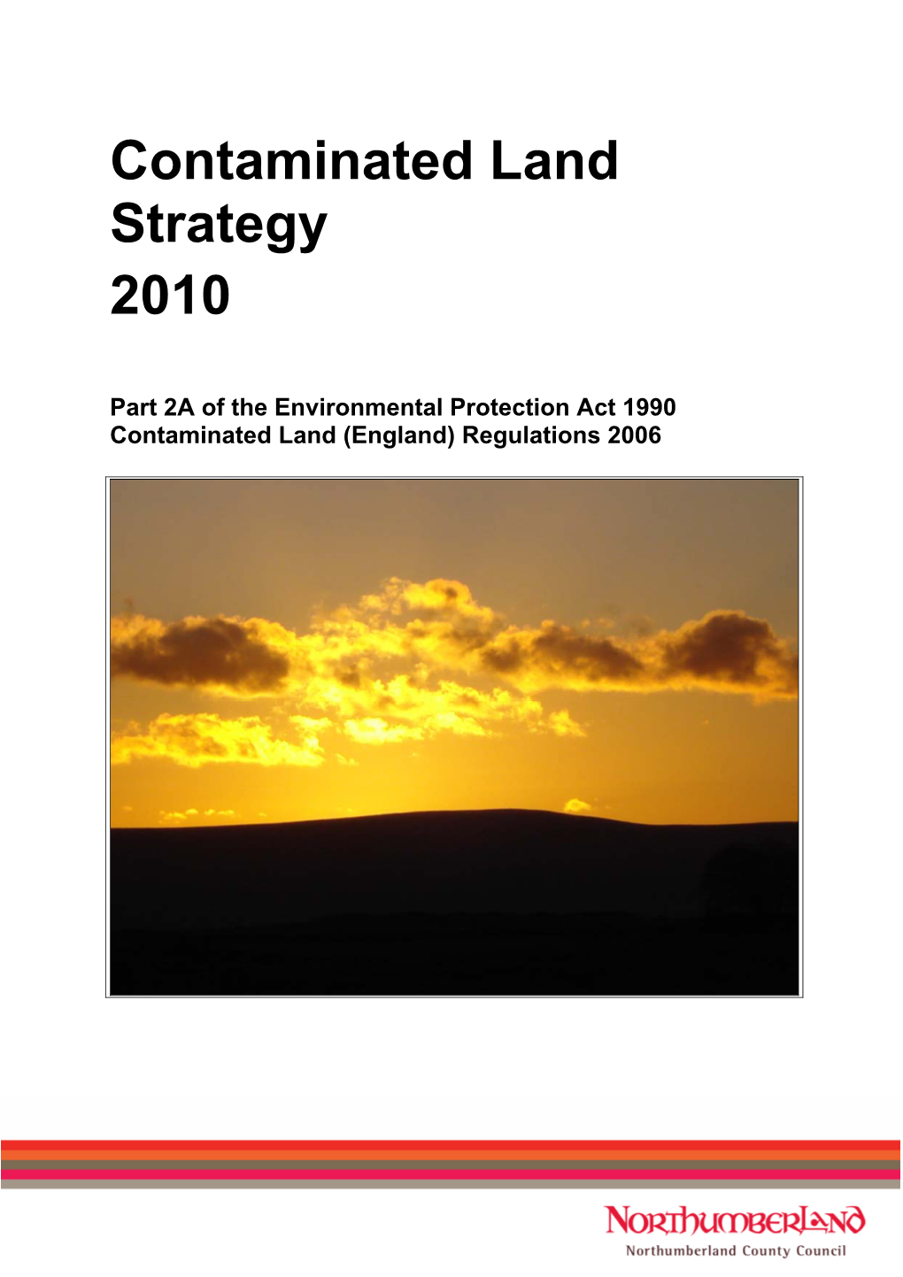 Contaminated Land Strategy 2010