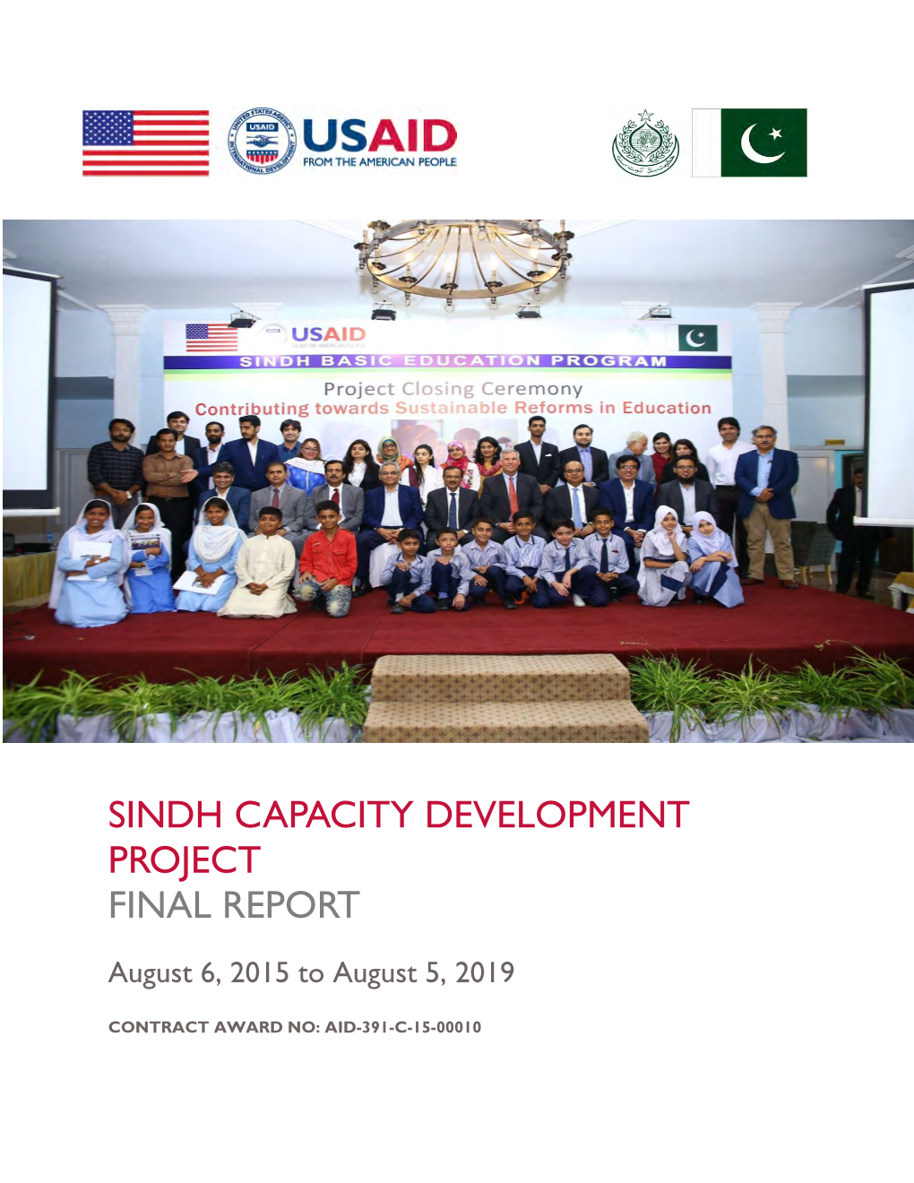 Sindh Capacity Development Project Final Report
