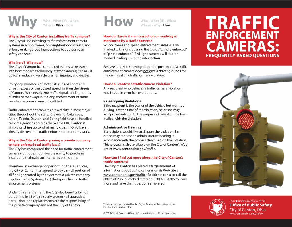 Traffic Camera Brochure (PDF)