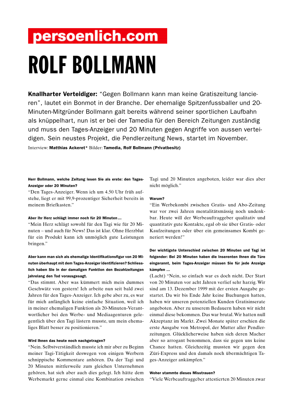 Rolf Bollmann