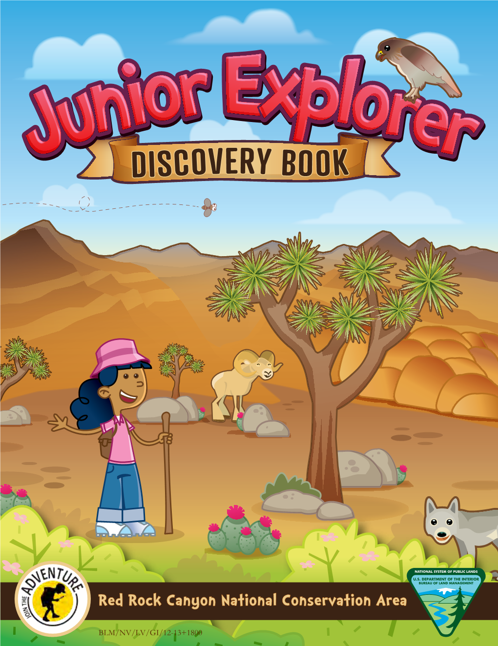 Red Rock Canyon NCA Junior Explorer Discovery Book