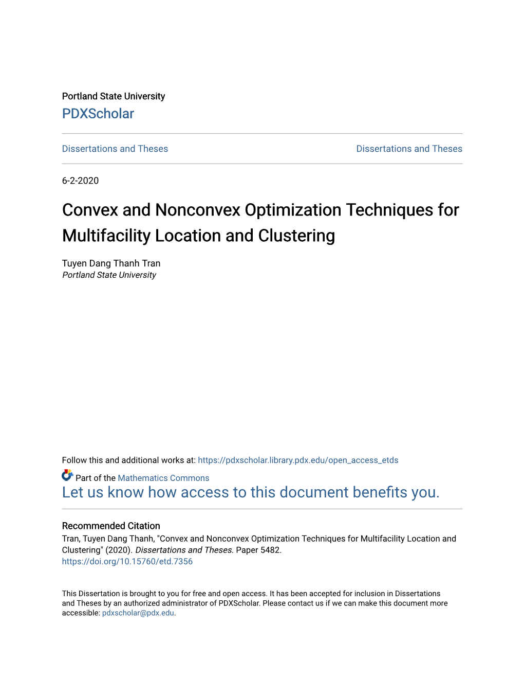 Convex and Nonconvex Optimization Techniques for Multifacility Location and Clustering