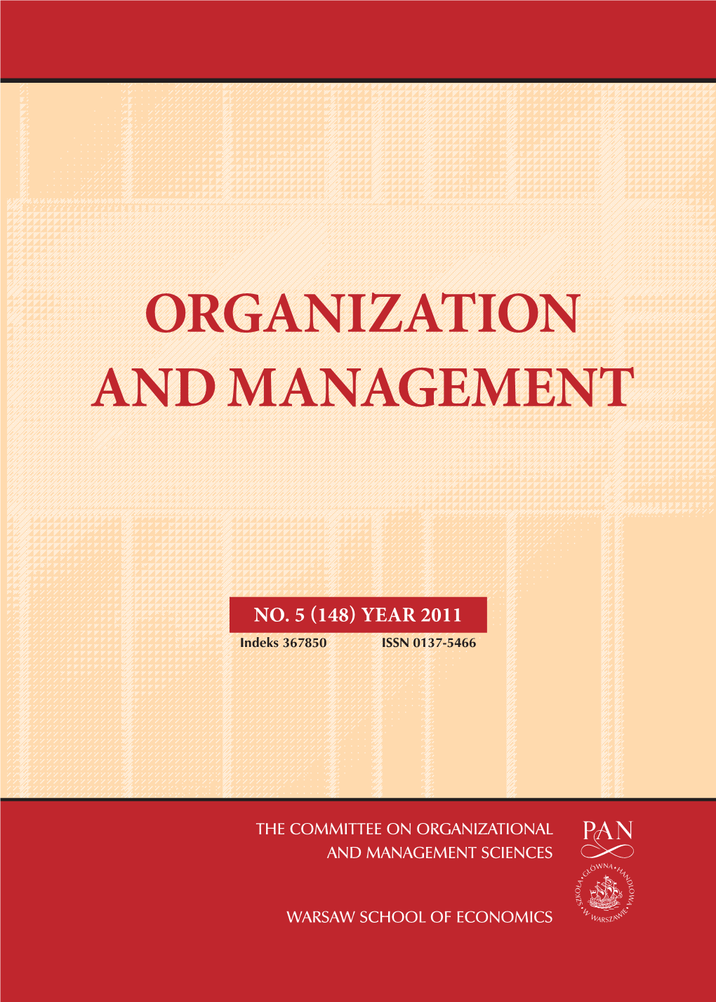 Organization and Management