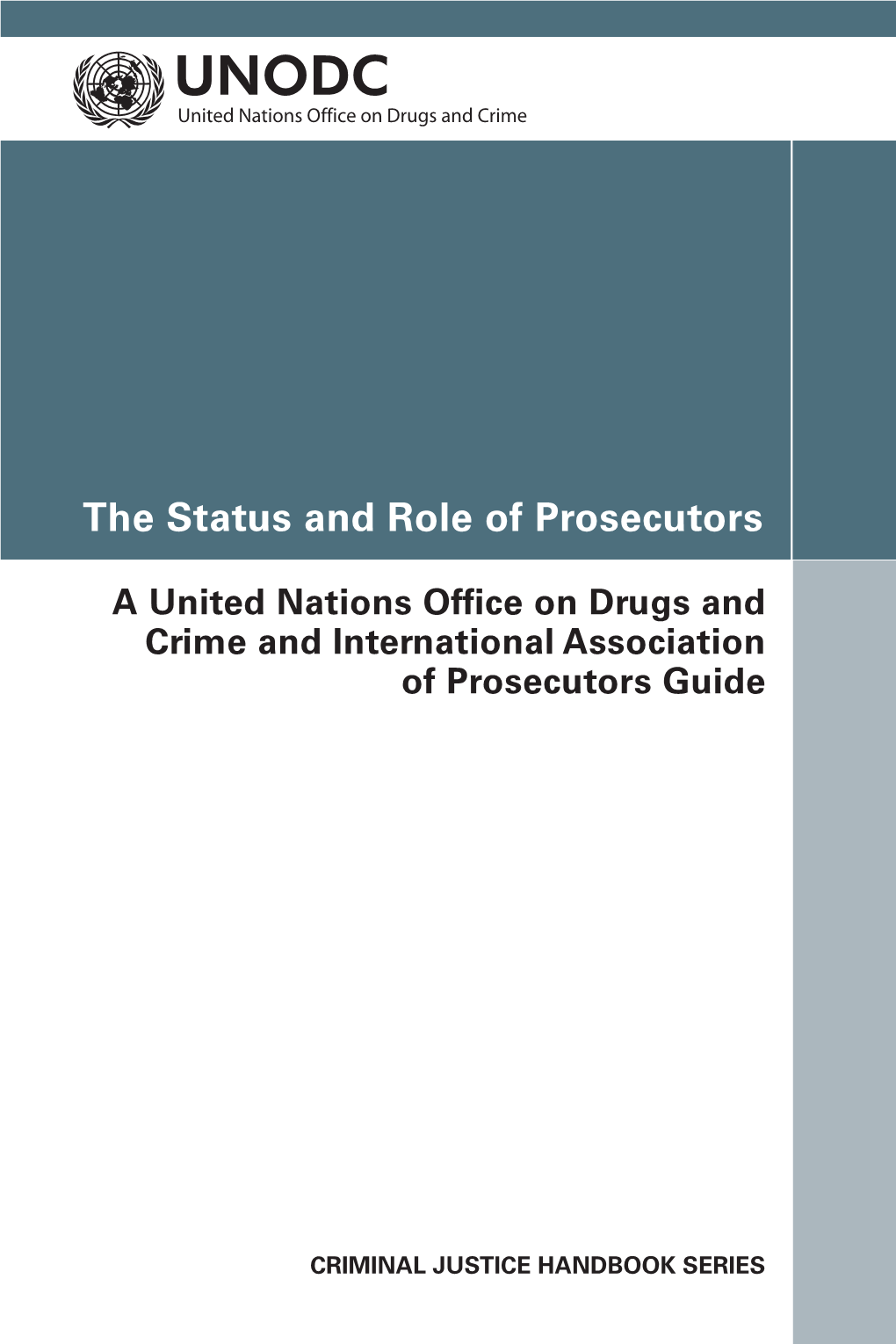 The Status and Role of Prosecutors