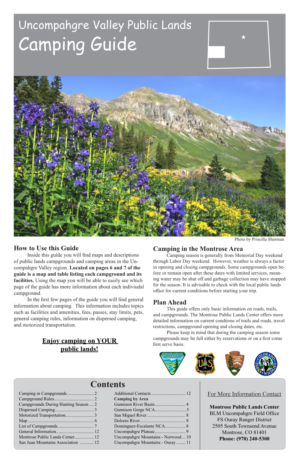 Uncompahgre Valley Public Lands Camping Guide