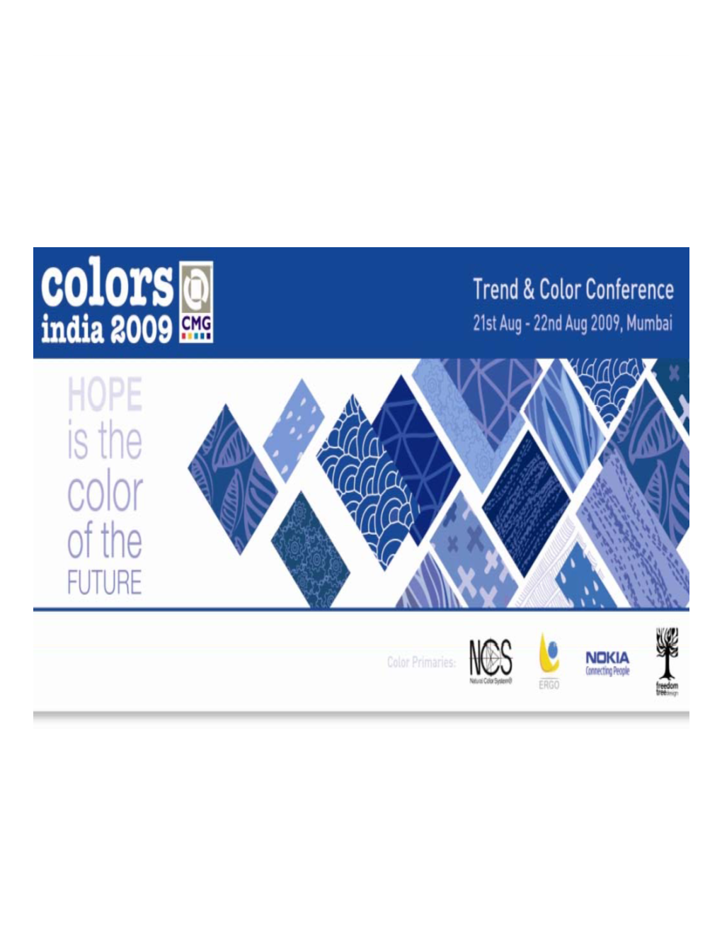 2009 Colors India Visual Report Back