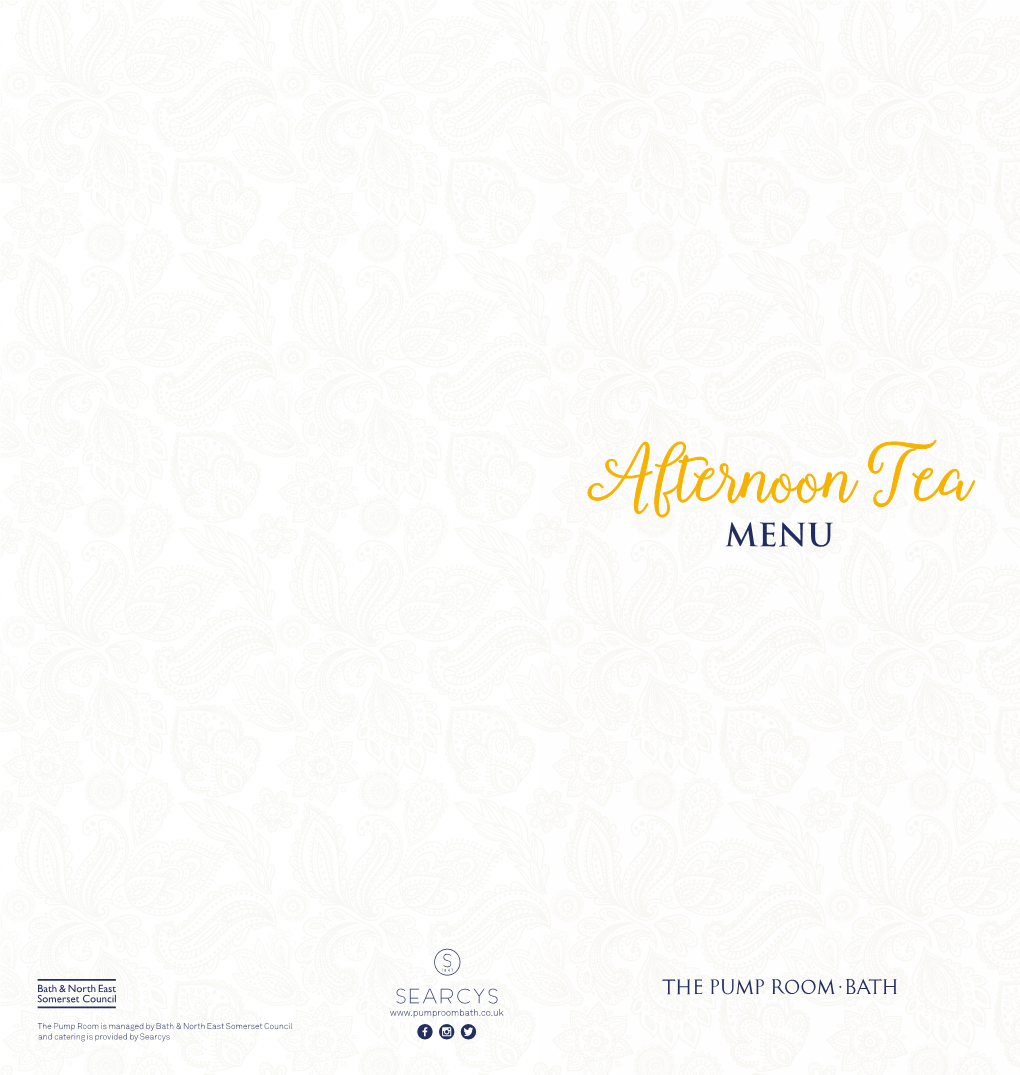 Afternoon Tea MENU