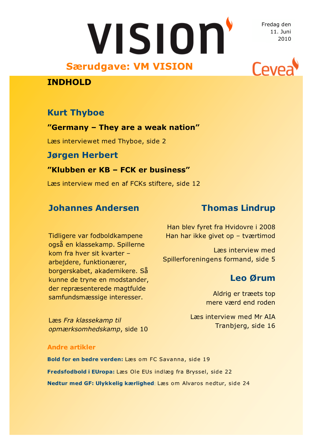 Vm Vision Indhold