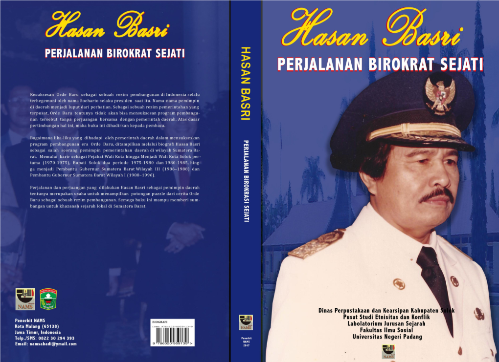 Hasan Basri Perjalanan Birokrat Sejati