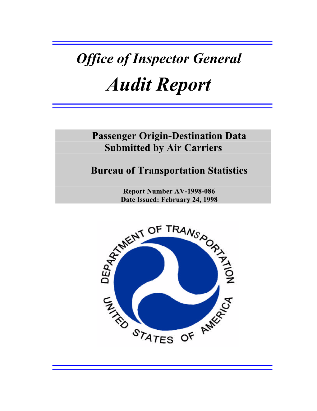 Audit Report