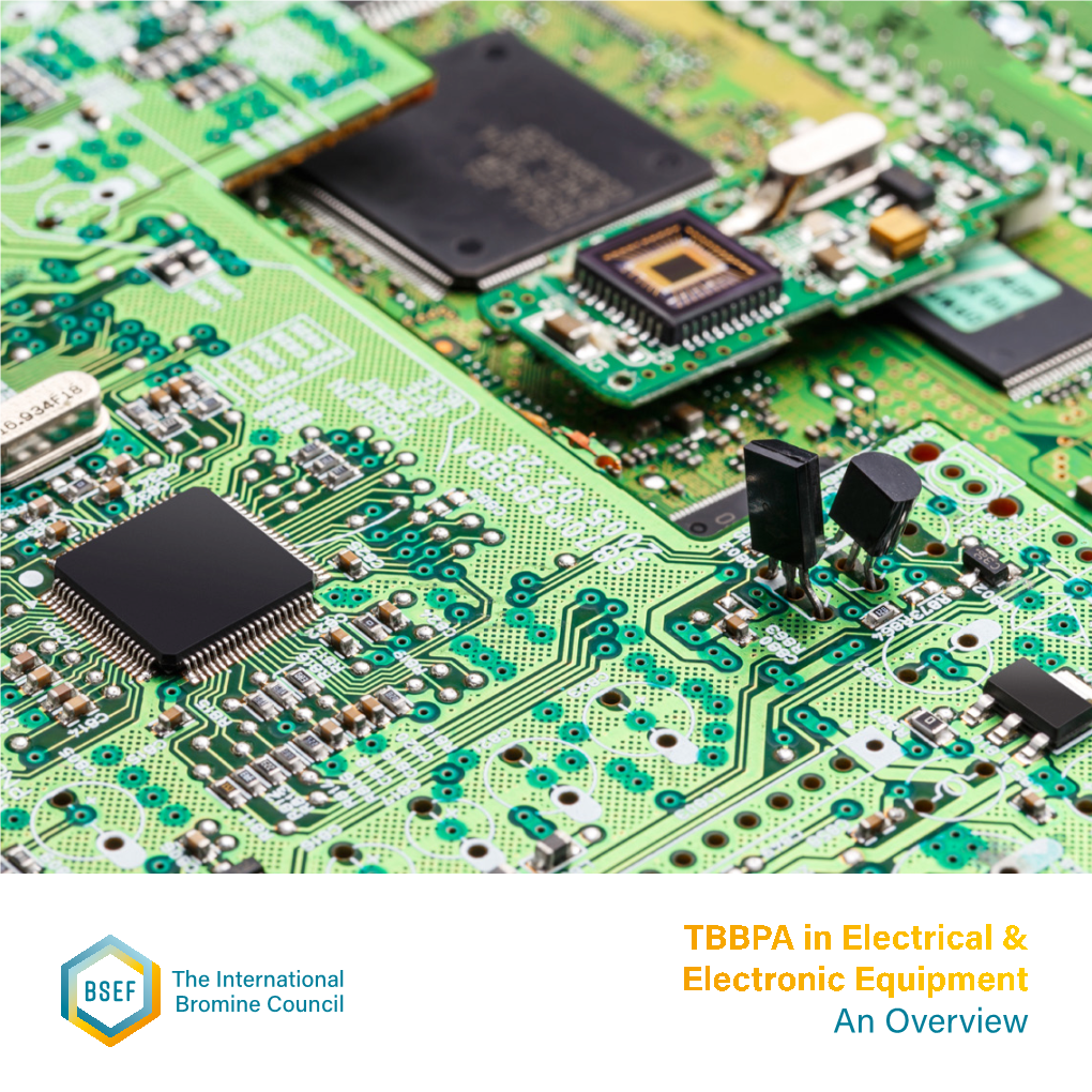 TBBPA in Electrical & Electronic Equipment an Overview