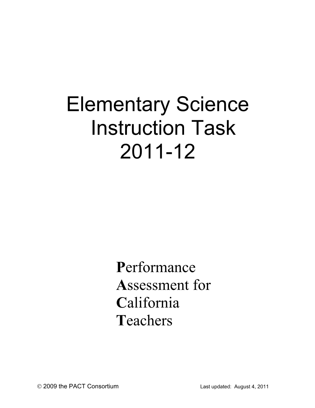 Overview of English-Language Arts Teaching Event s2