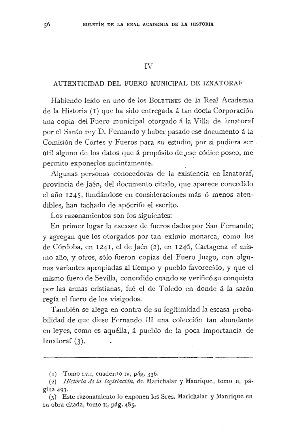 Pdf Autenticidad Del Fuero Municipal De Iznatoraf / Mariano Sanjuan