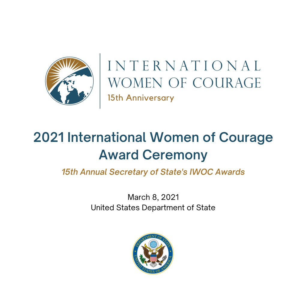 2021 IWOC Award Ceremony Virtual Program Book