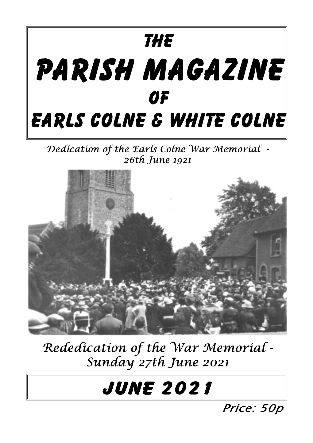 Parish Magazine of Earls Colne & White Colne