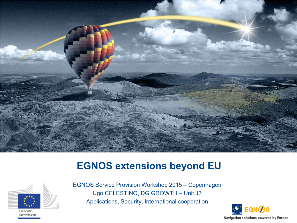 EGNOS Extensions Beyond EU
