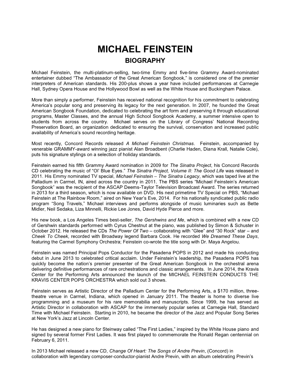 Michael Feinstein