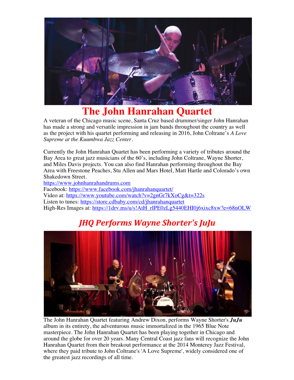The John Hanrahan Quartet
