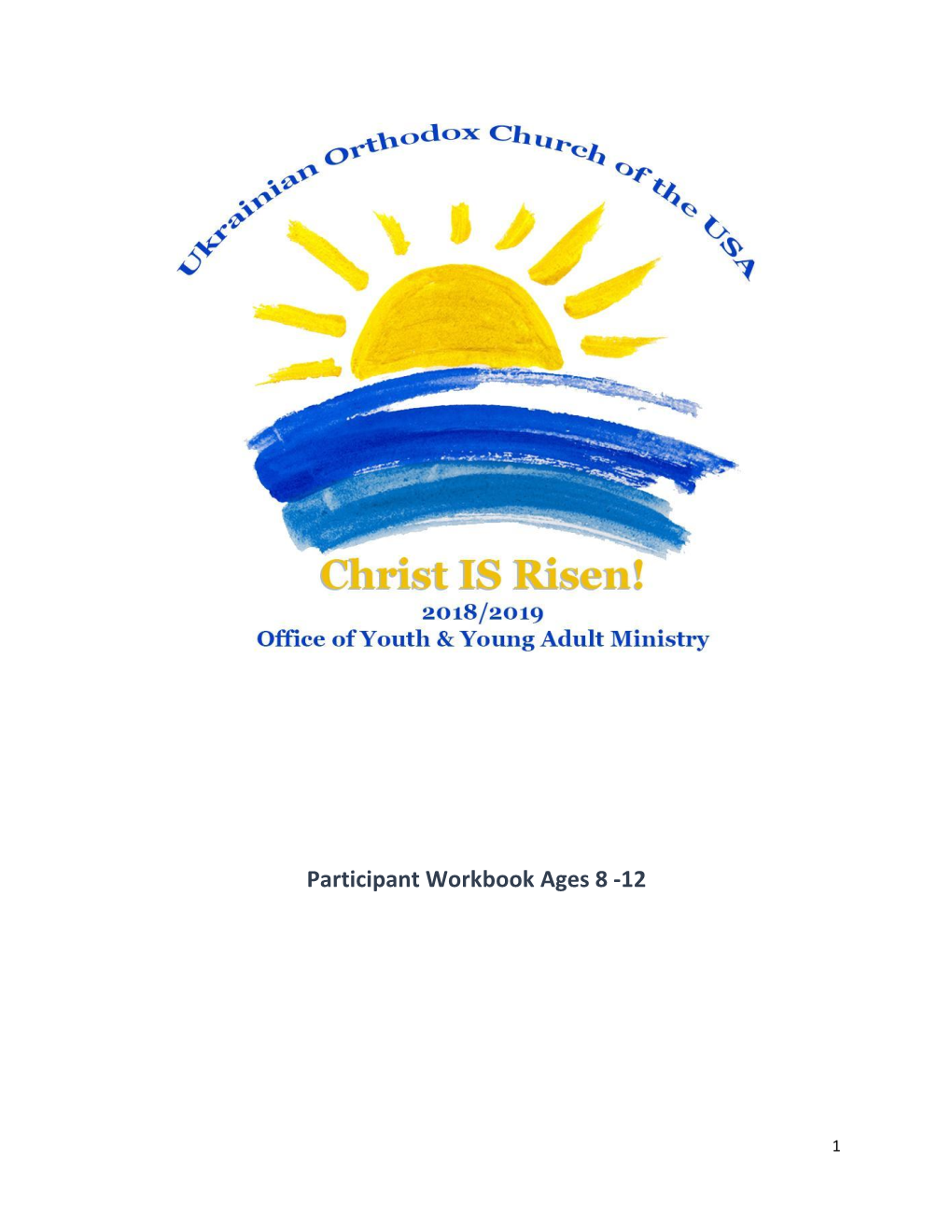 Participant Workbook Ages 8 -12