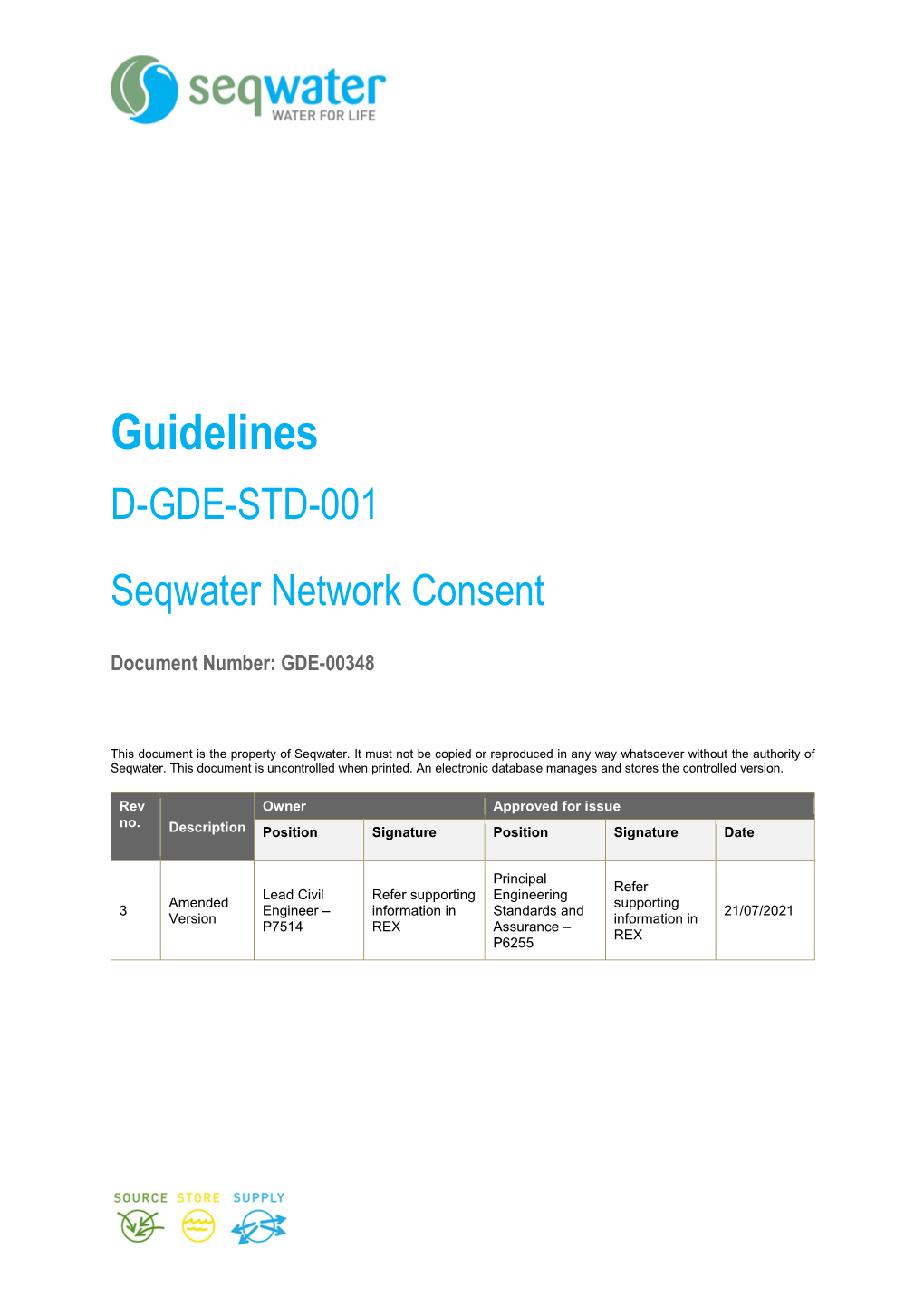 Guidelines D-GDE-STD-001