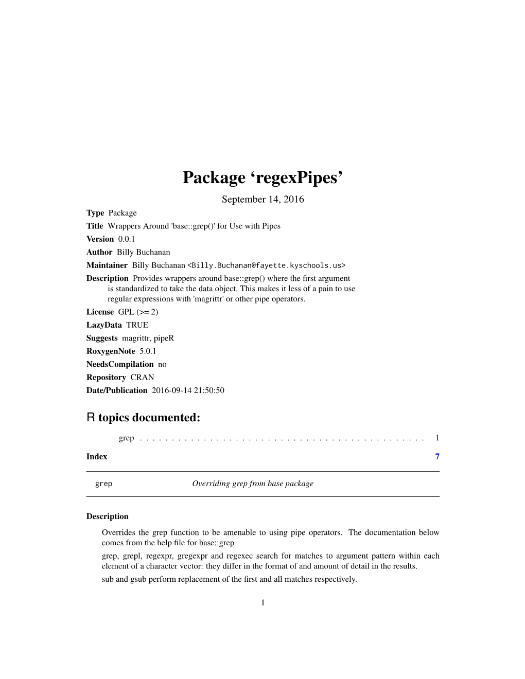 Package 'Regexpipes'