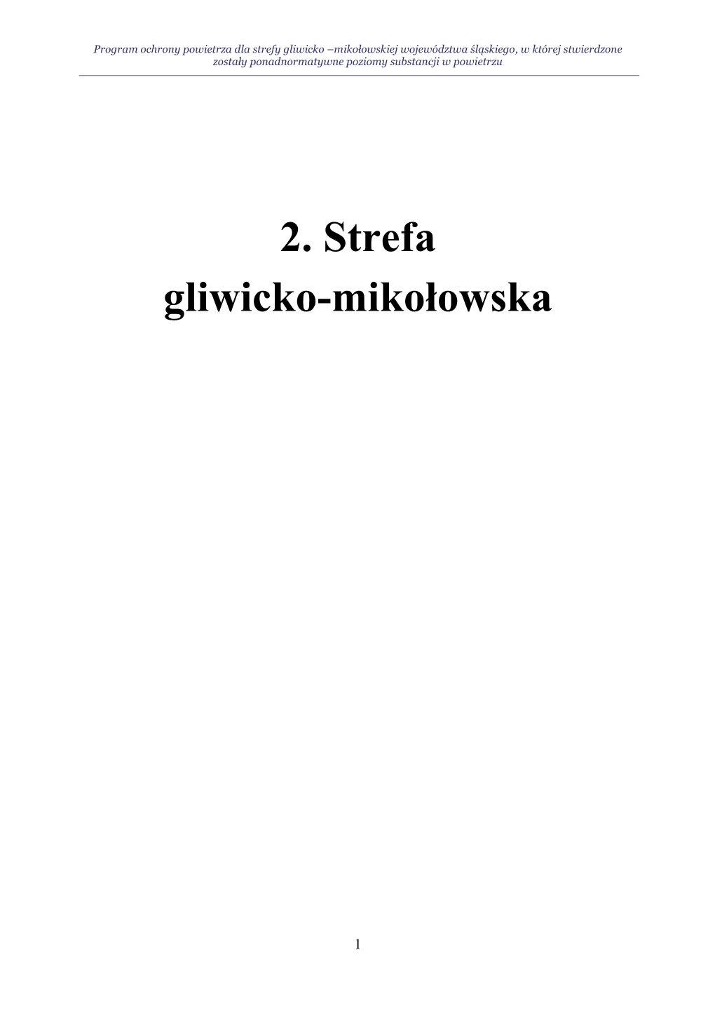 Strefa Gliwicko-Mikołowska