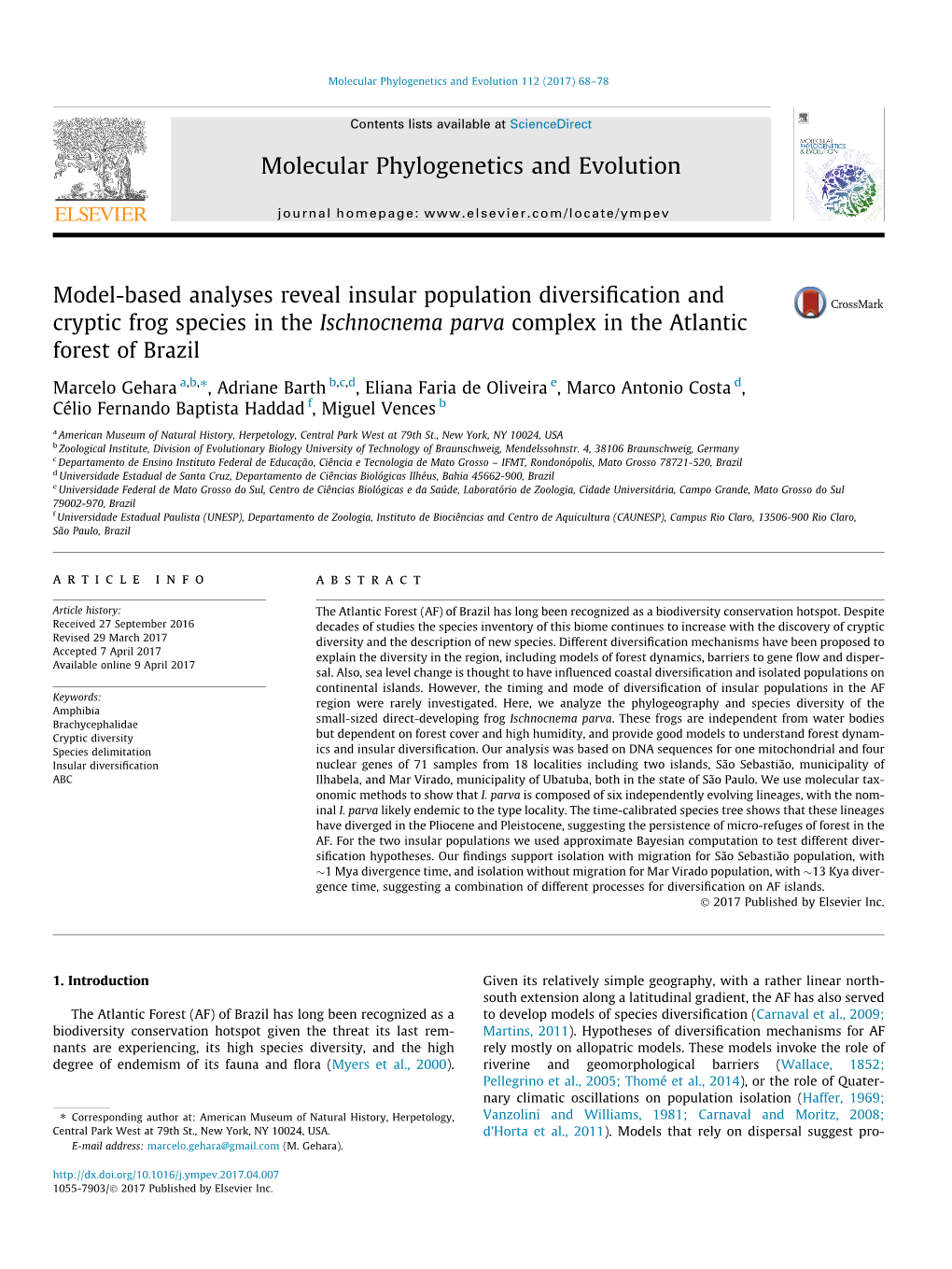 Model-Based Analyses Reveal Insular Population Diversification And