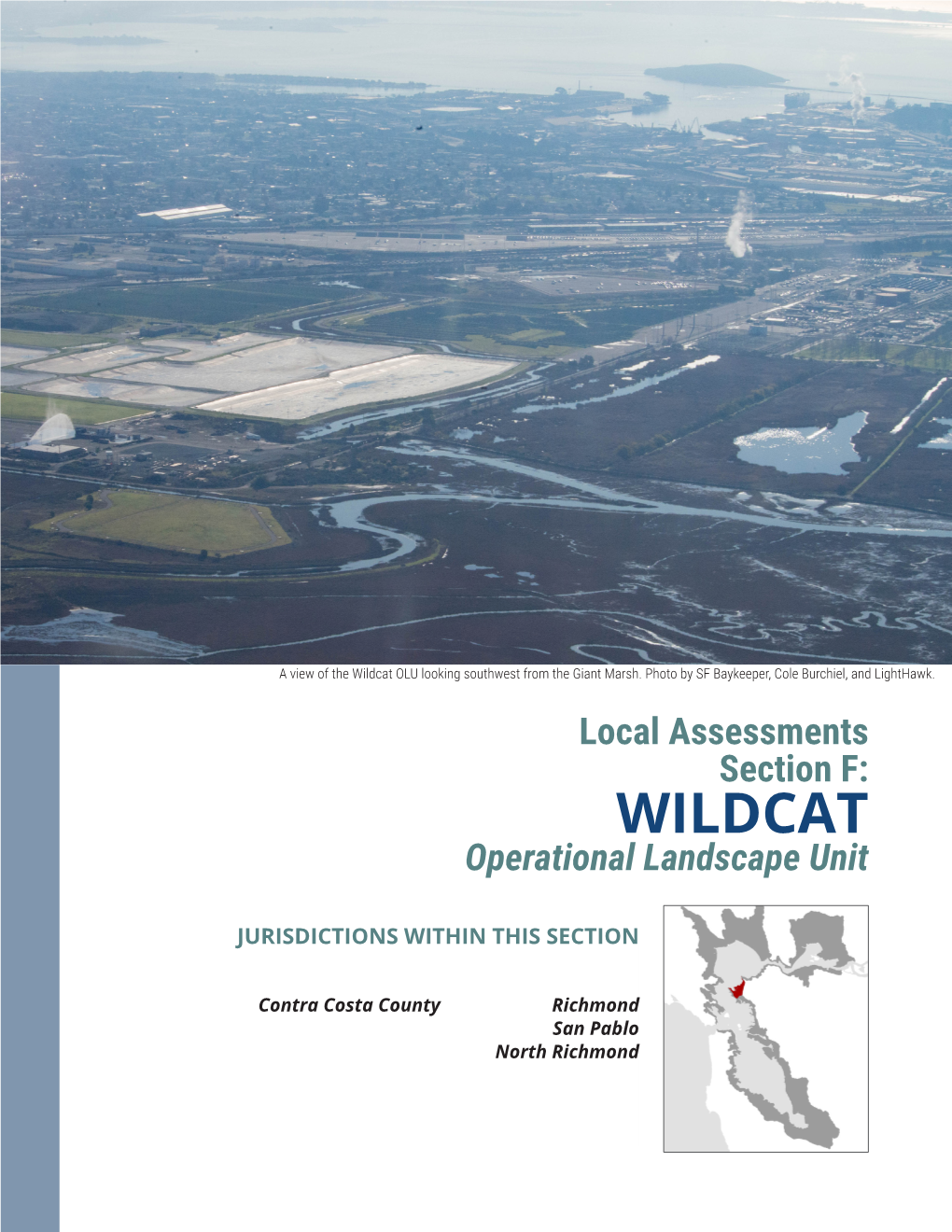 Local Assessments Section F: WILDCAT Operational Landscape Unit