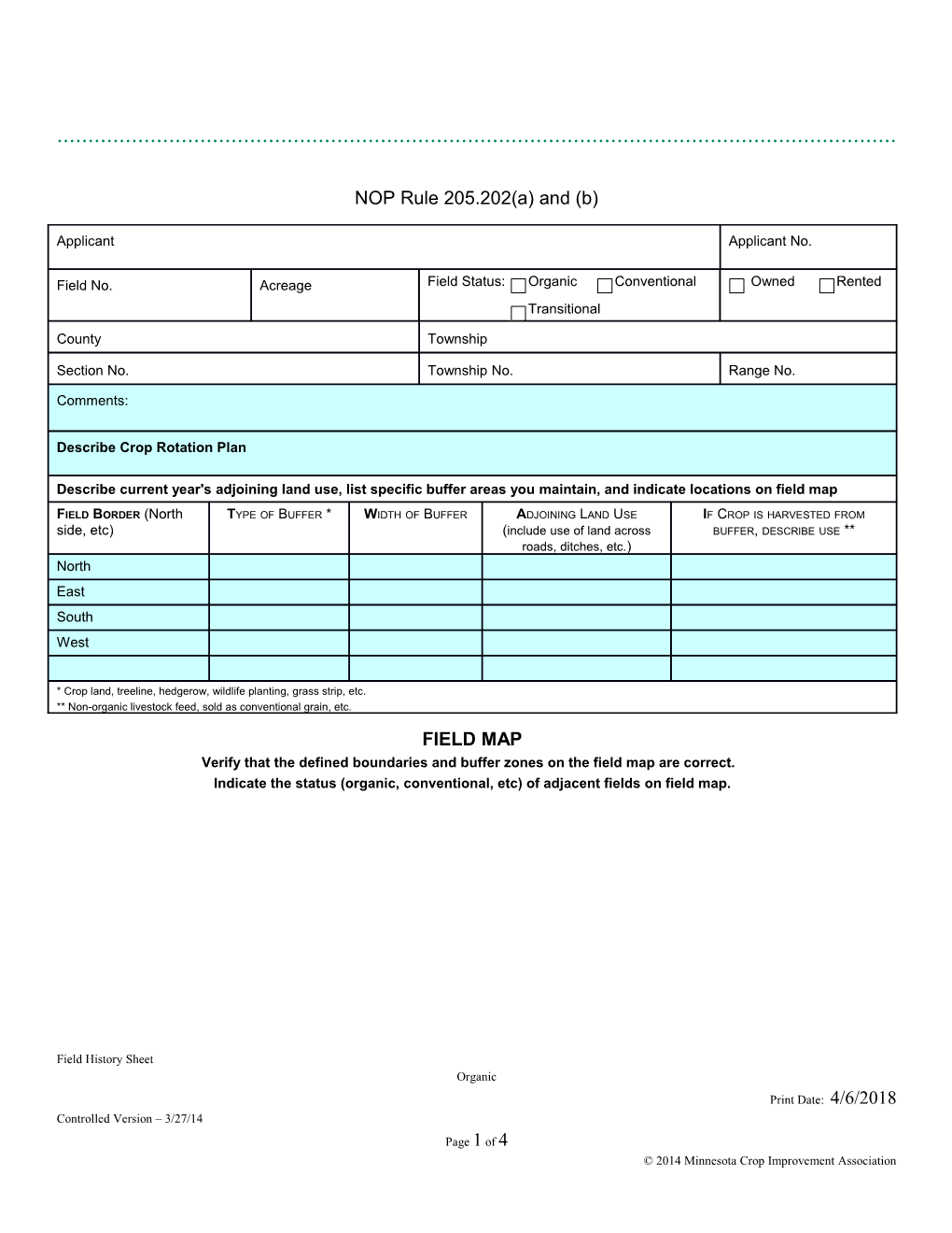 NOP Rule 205.202(A) and (B)