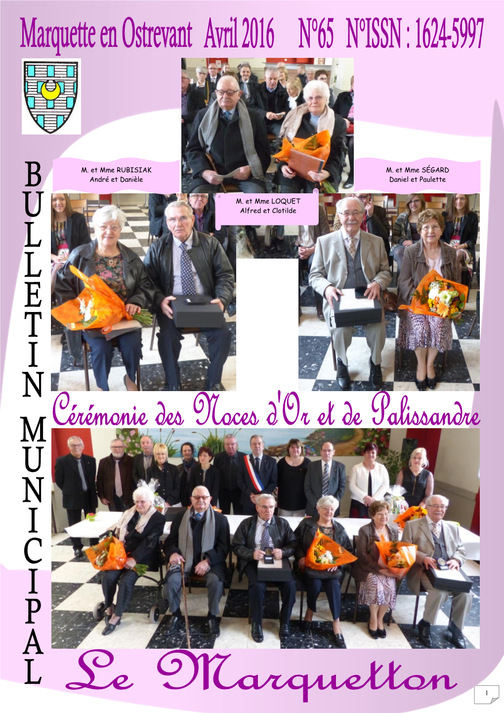 1 M. Et Mme LOQUET Alfred Et Clotilde M. Et Mme RUBISIAK