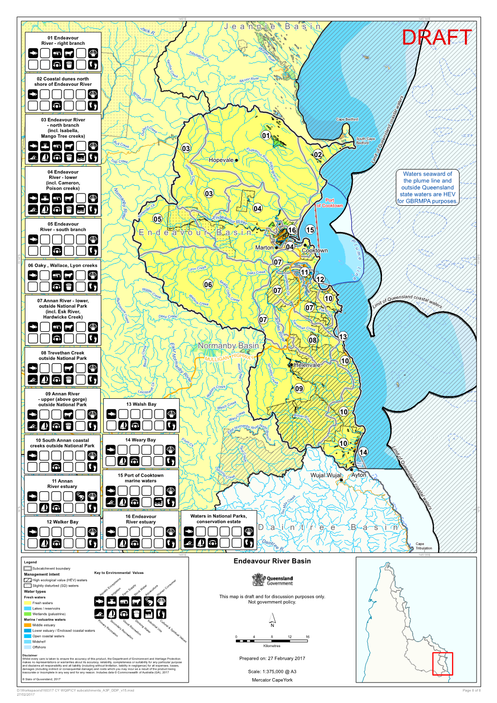 Endeavour River Basin