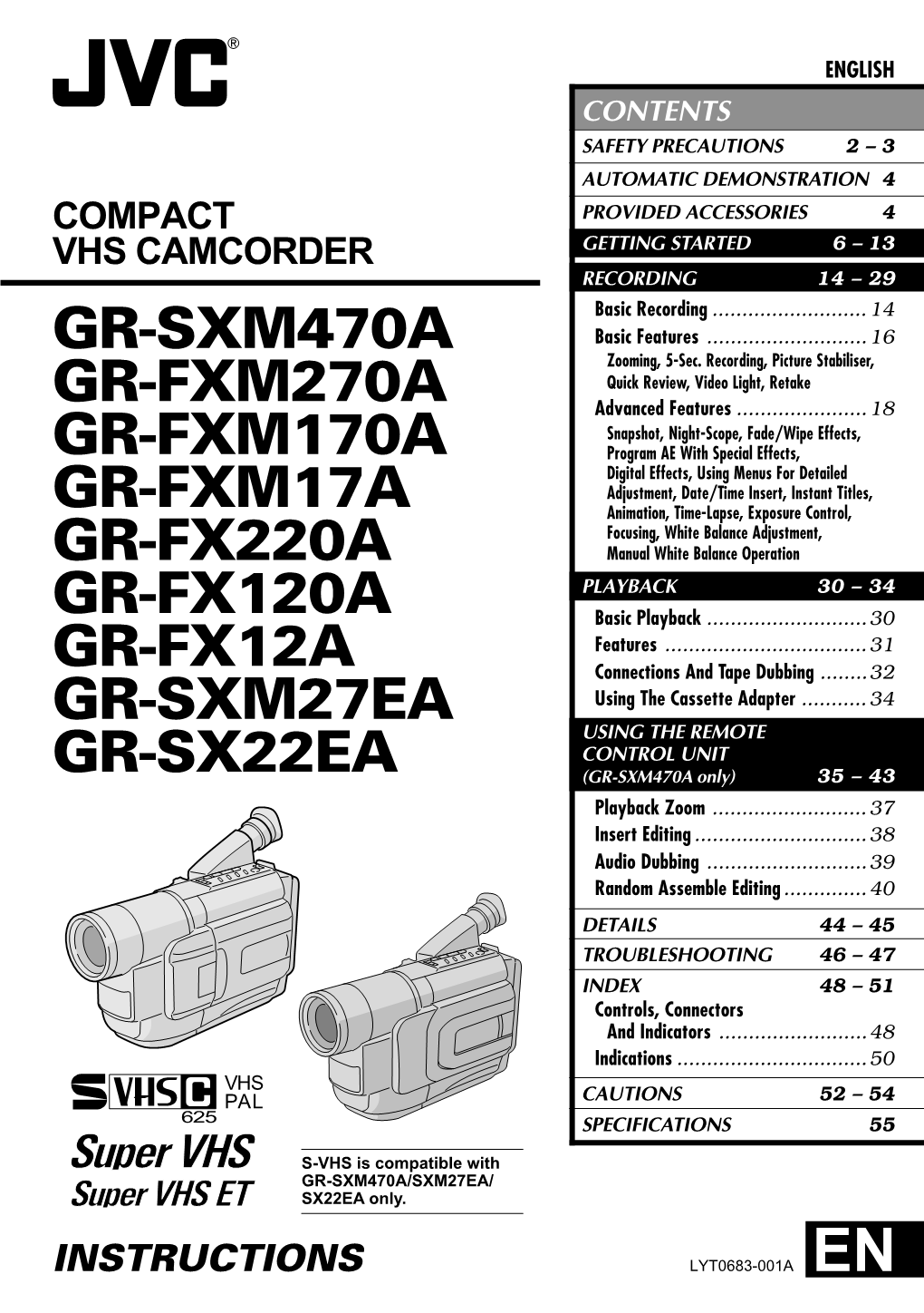 GR-SXM470A Etc